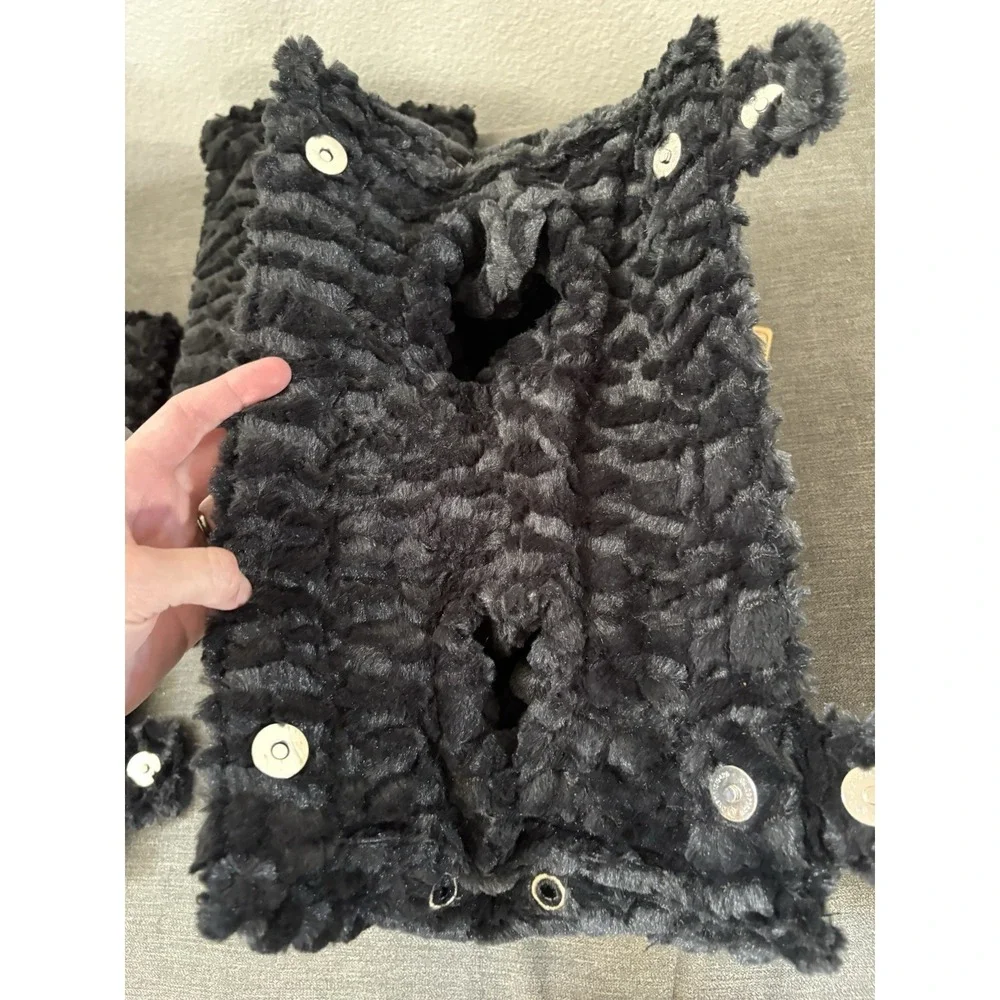 LoveSac Sodasac Pillow X 3 Black Crock Phurry Rare